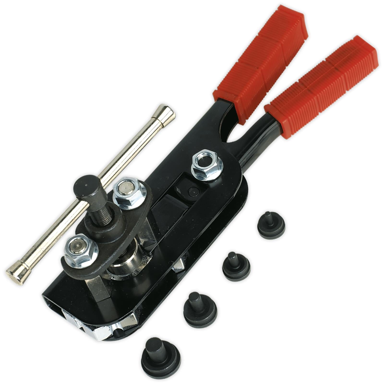 Sealey Brake Pipe Flaring Tool Kit Single Double Flares Copper Tubing Plier Type