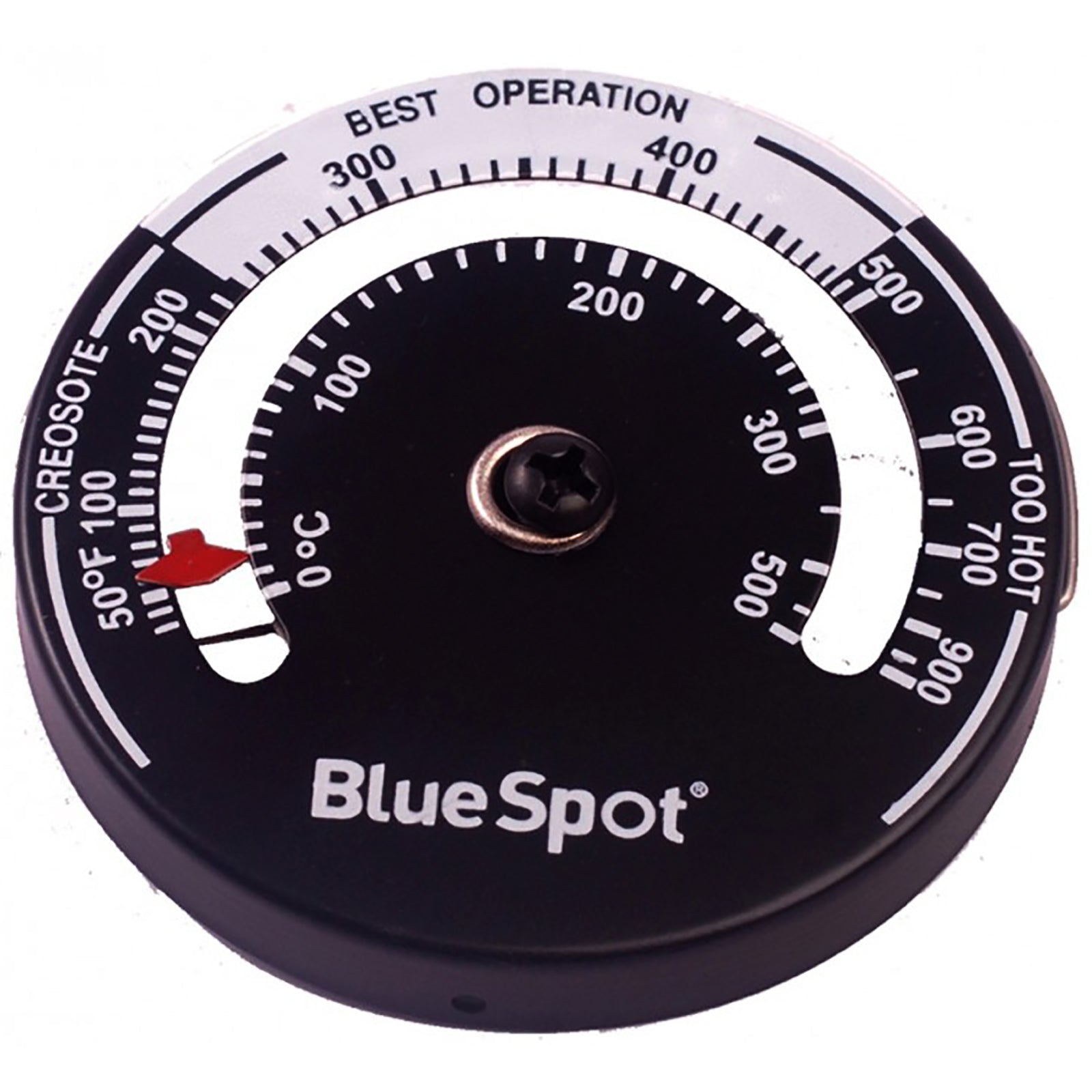 BlueSpot Magnetic Stove Pipe Thermometer for Wood Log Burner