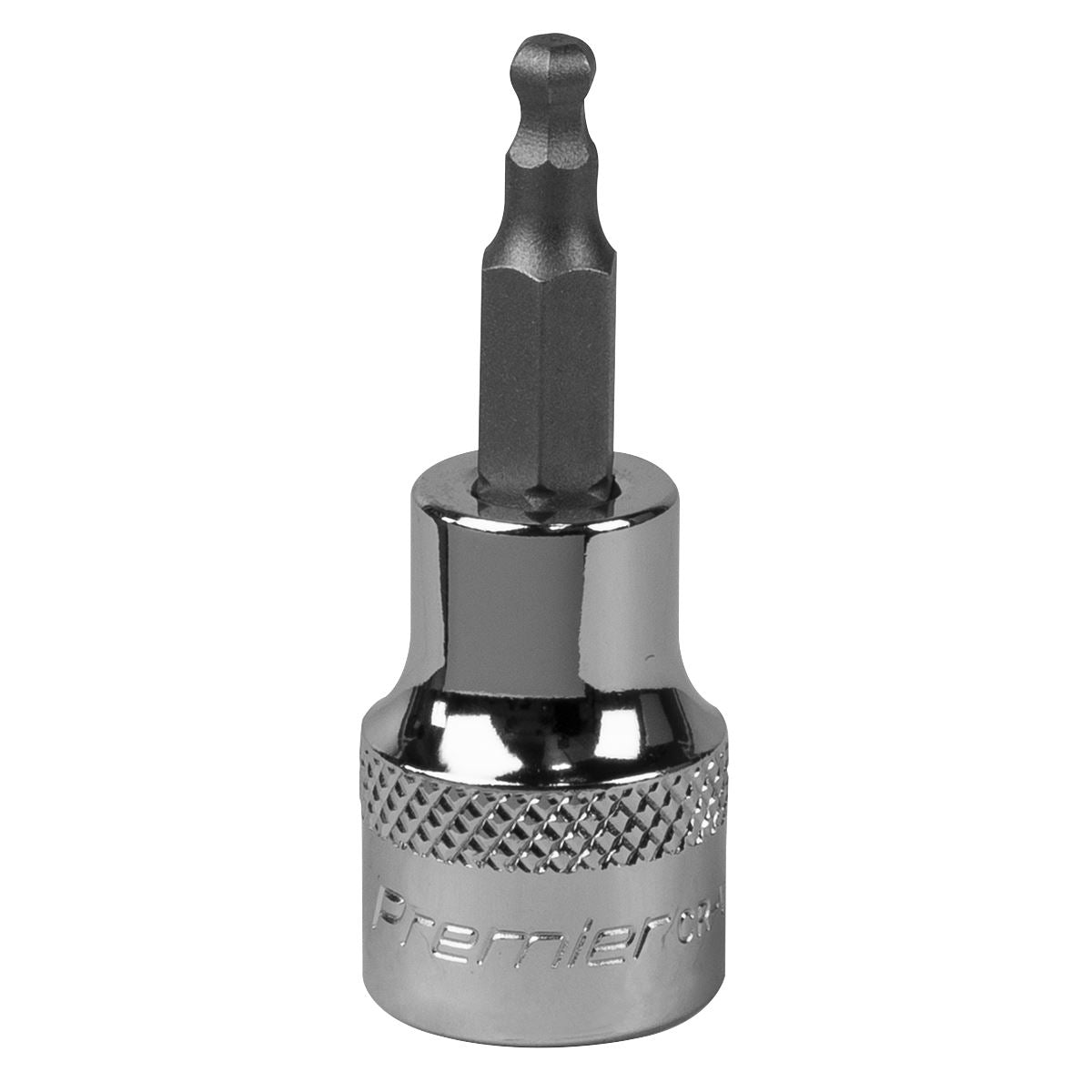 Sealey Premier Ball-End Hex Socket Bit 4mm 3/8"Sq Drive