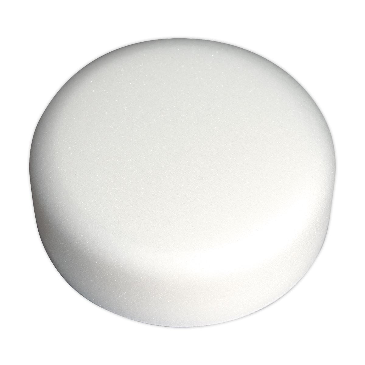 Sealey Buffing & Polishing Foam Head Hook-and-Loop Ø150 x 50mm White/Dense