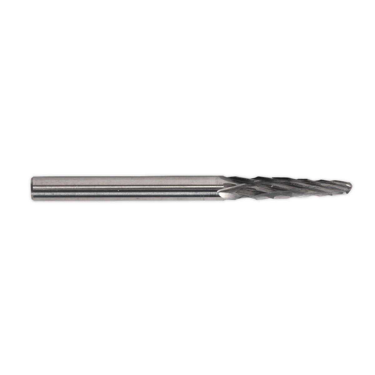 Sealey Micro Carbide Burr Ball Nose Taper 3mm Pack of 3