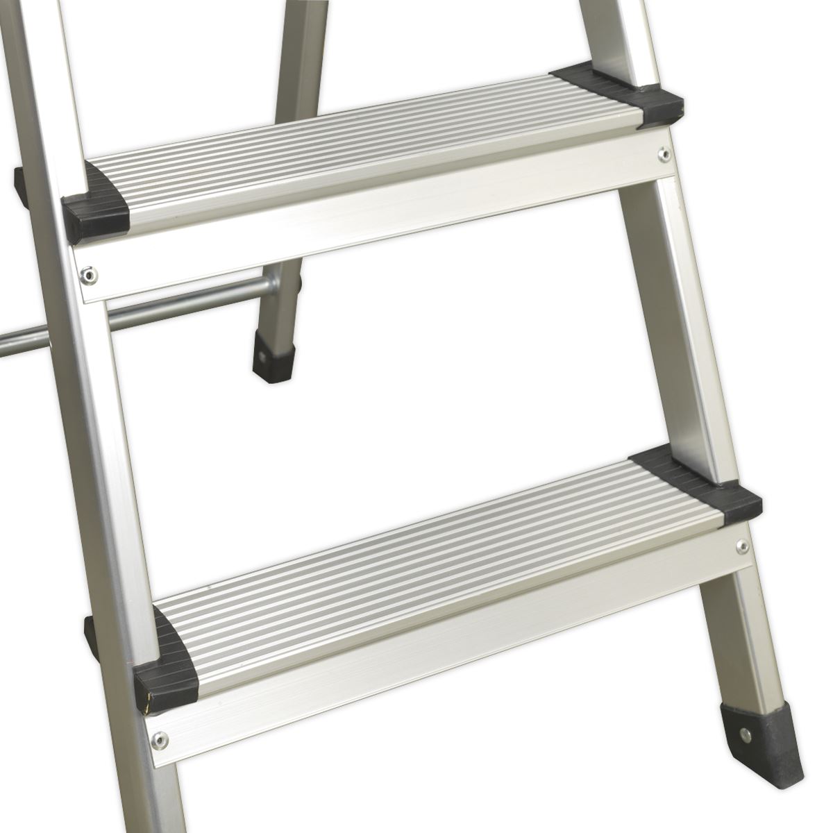 Sealey Aluminium Step Ladder 3-Tread EN 131