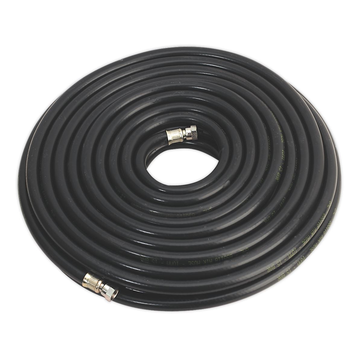 Sealey Air Hose 20m x Ø10mm with 1/4"BSP Unions Heavy-Duty