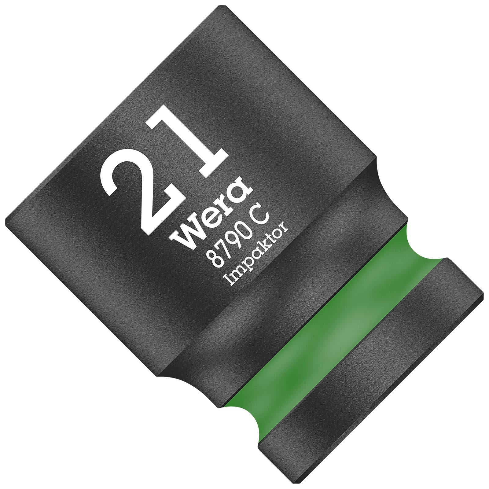 Wera Impact Socket Impaktor with 1/2" Drive Zyklop 8790 C 21mm x 38mm