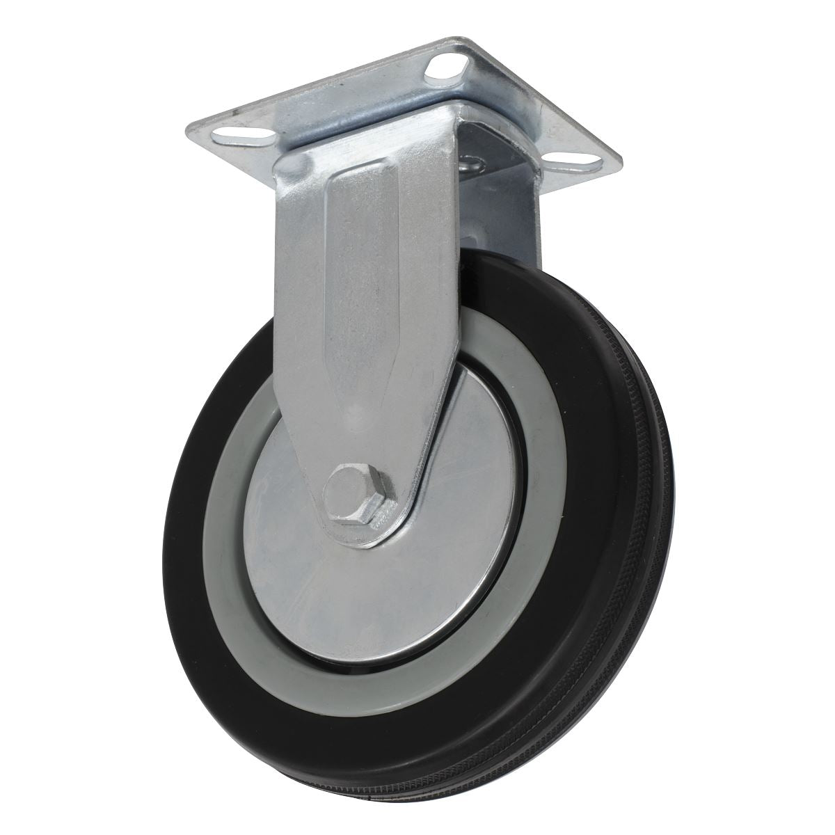 Sealey Castor Wheel Fixed Plate Ø125mm