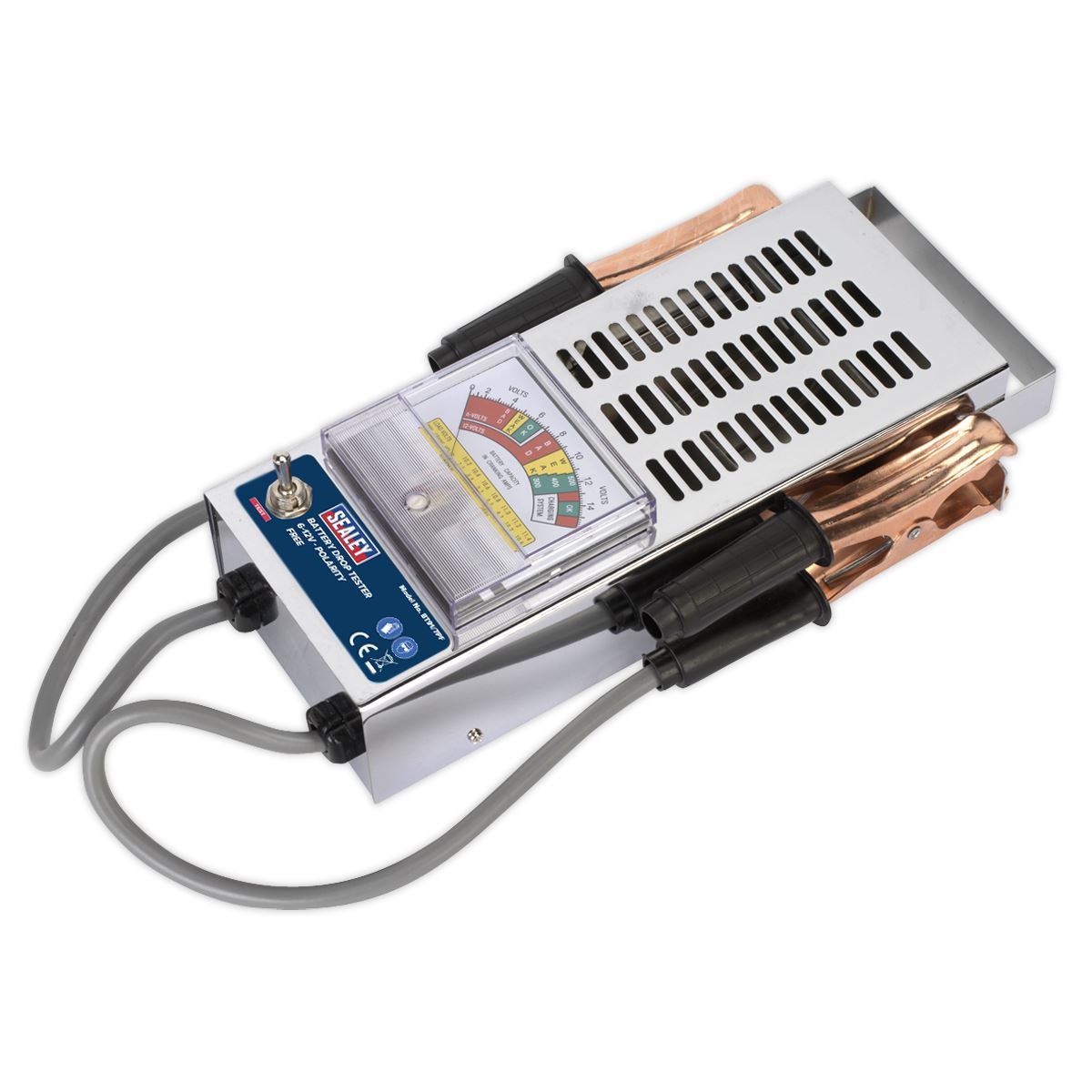 Sealey Professional Battery Drop Tester 6/12V - Polarity Free