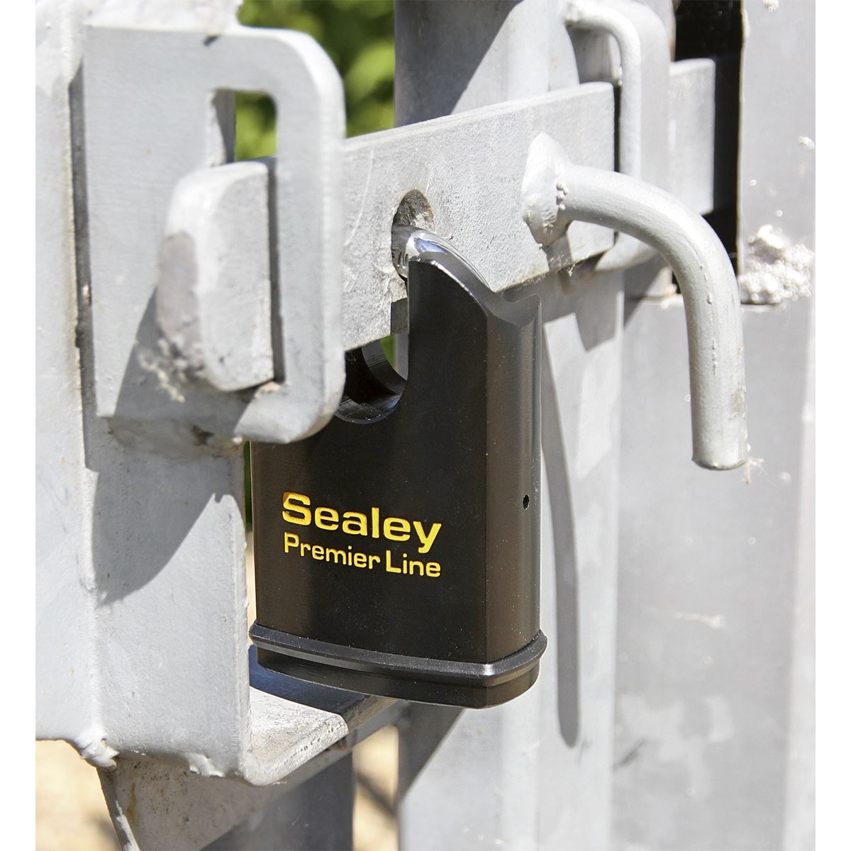 Sealey Premier Steel Body Padlock Shrouded Shackle 61mm