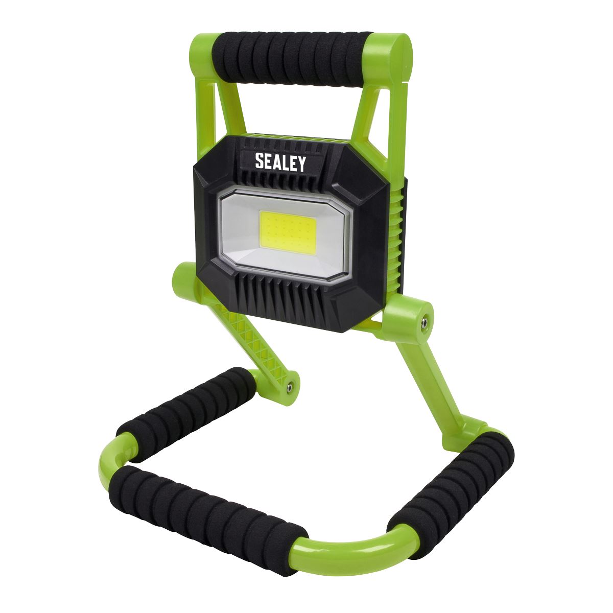 Sealey Rechargeable Portable Fold Flat Floodlight 10W COB LED Lithium-ion