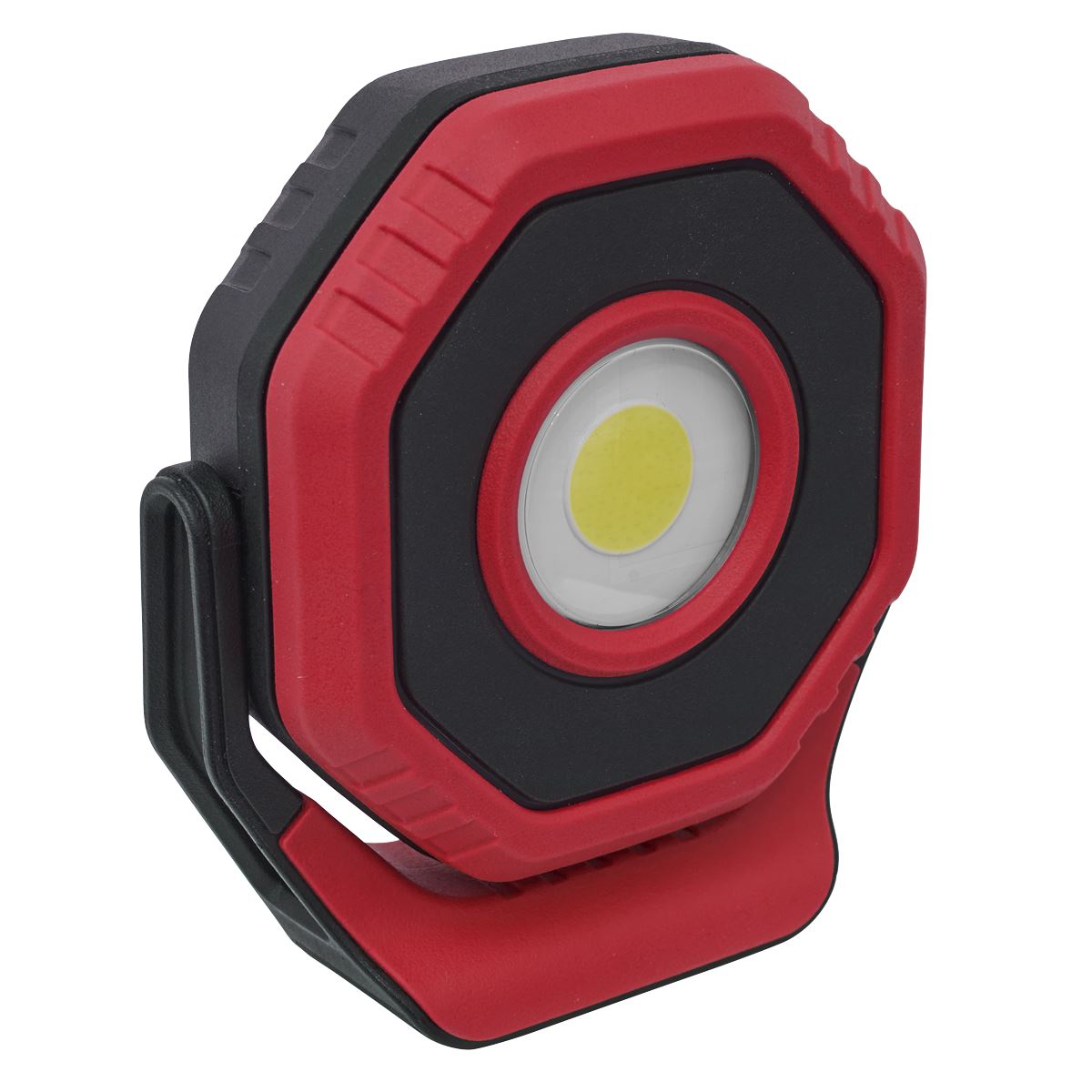 Sealey Rechargeable Pocket Floodlight with Magnet 360° 14W COB LED - Red