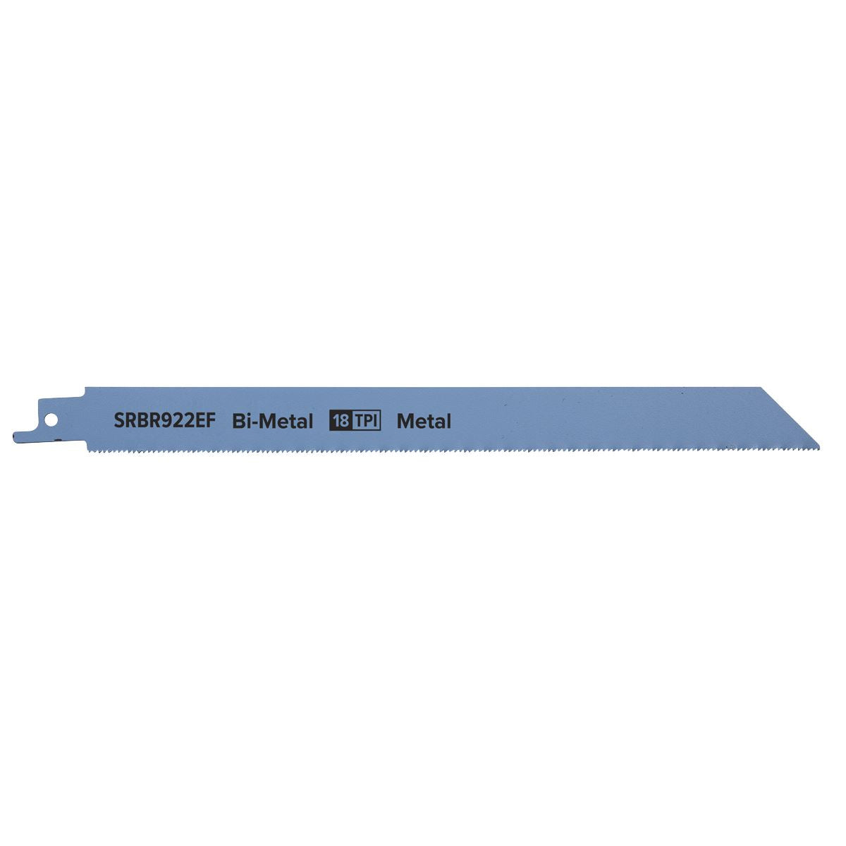 Sealey Reciprocating Saw Blade Metal 230mm 18tpi - Pack of 5