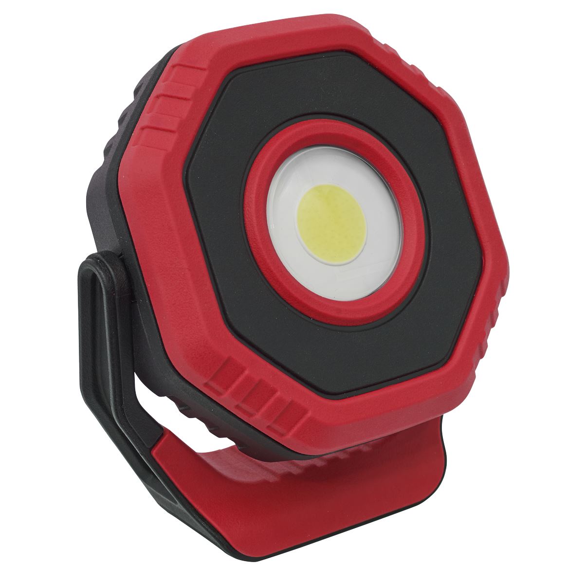 Sealey Rechargeable Pocket Floodlight with Magnet 360° 7W COB LED - Red