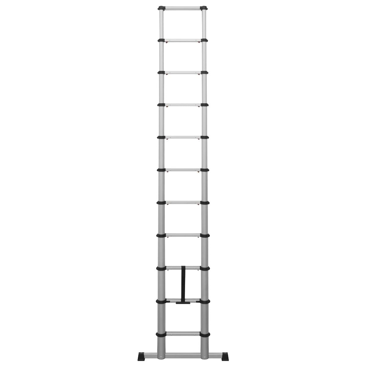 Sealey Aluminium Telescopic Ladder 11-Tread EN 131