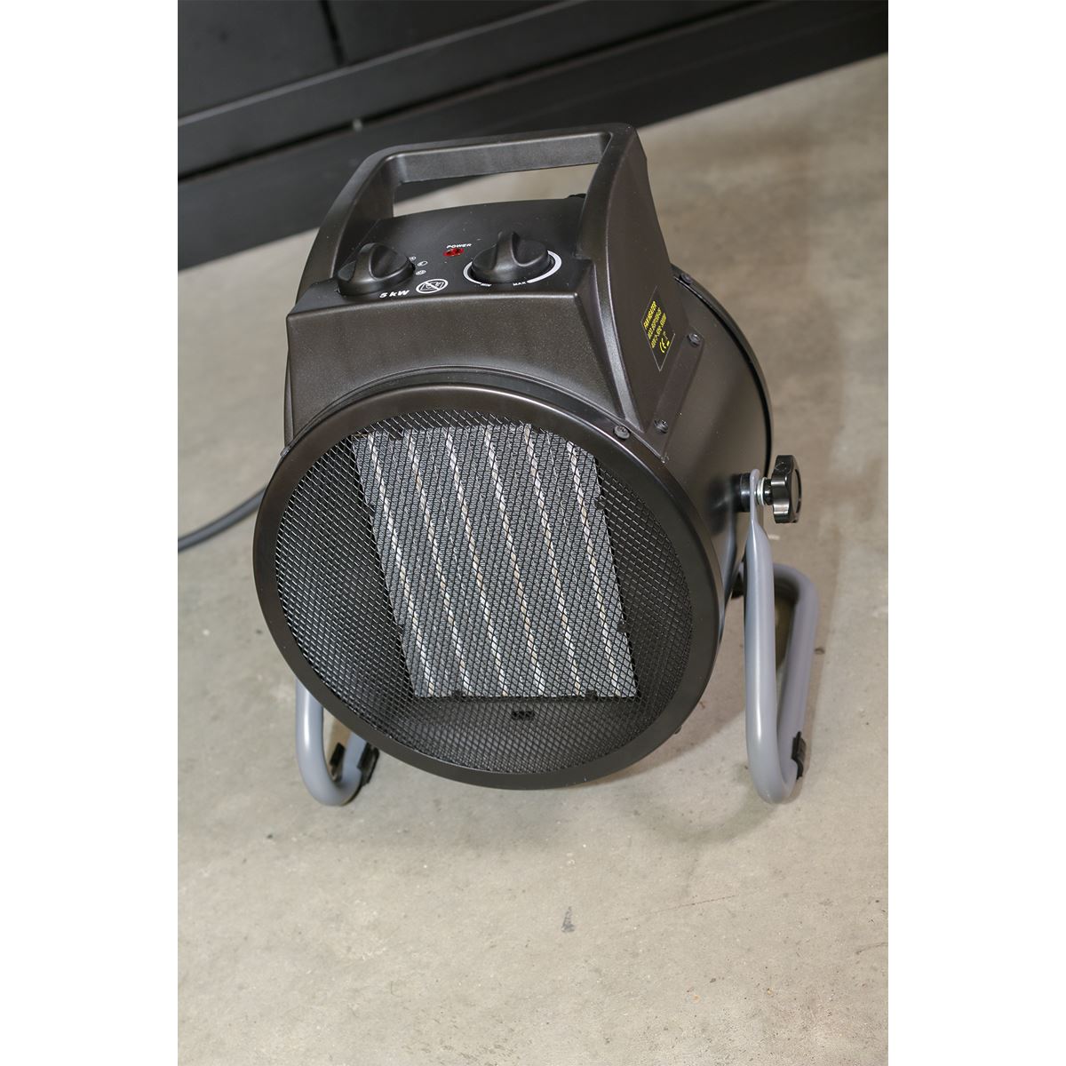 Sealey Industrial PTC Fan Heater 5000W 415V 3ph