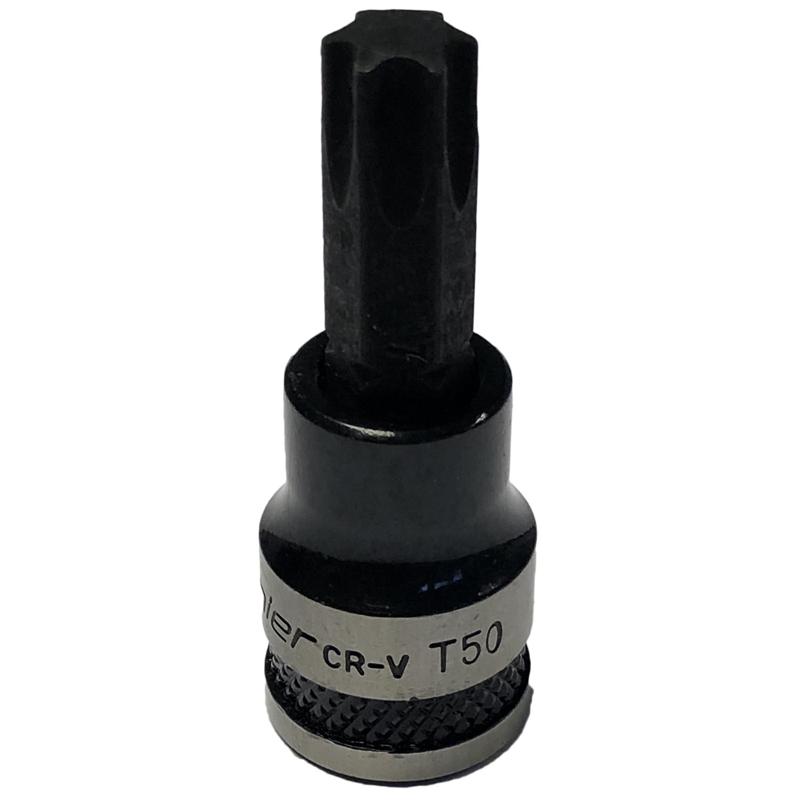Sealey TRX-Star Socket Bit 3/8" Drive T50 Premier Black Torx