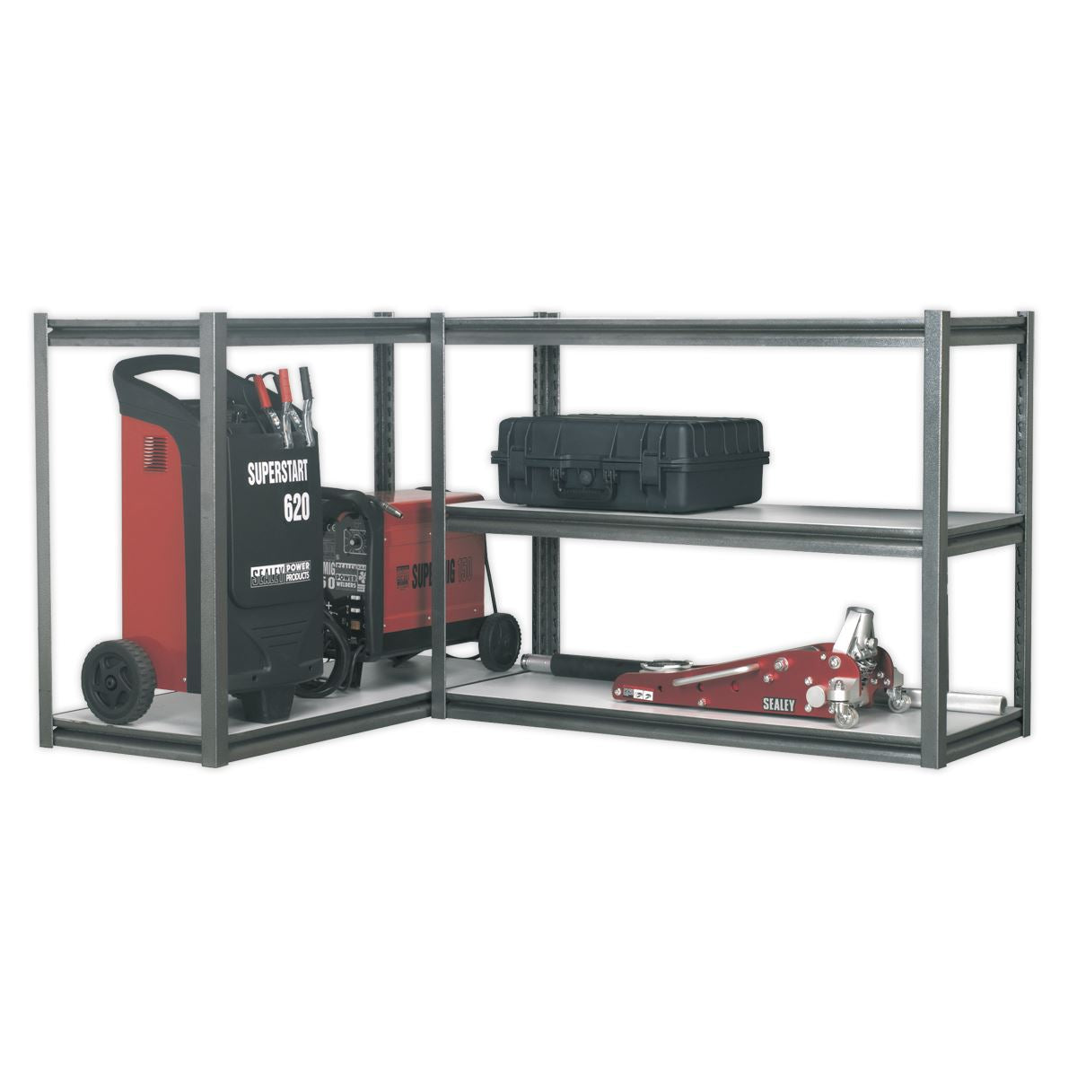 Sealey Racking Unit with 5 Shelves 600kg Capacity Per Level