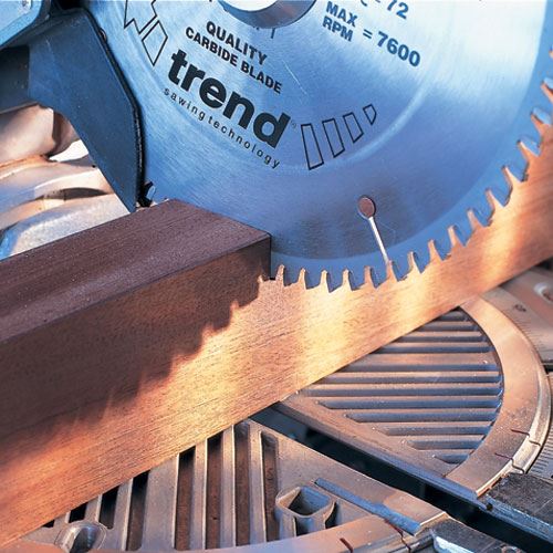 Trend Craft Pro 216mm Diameter 30mm Bore 60 Tooth Fine Finish Cut Saw Blade For Hand Held Circular Saws CSB/CC21660