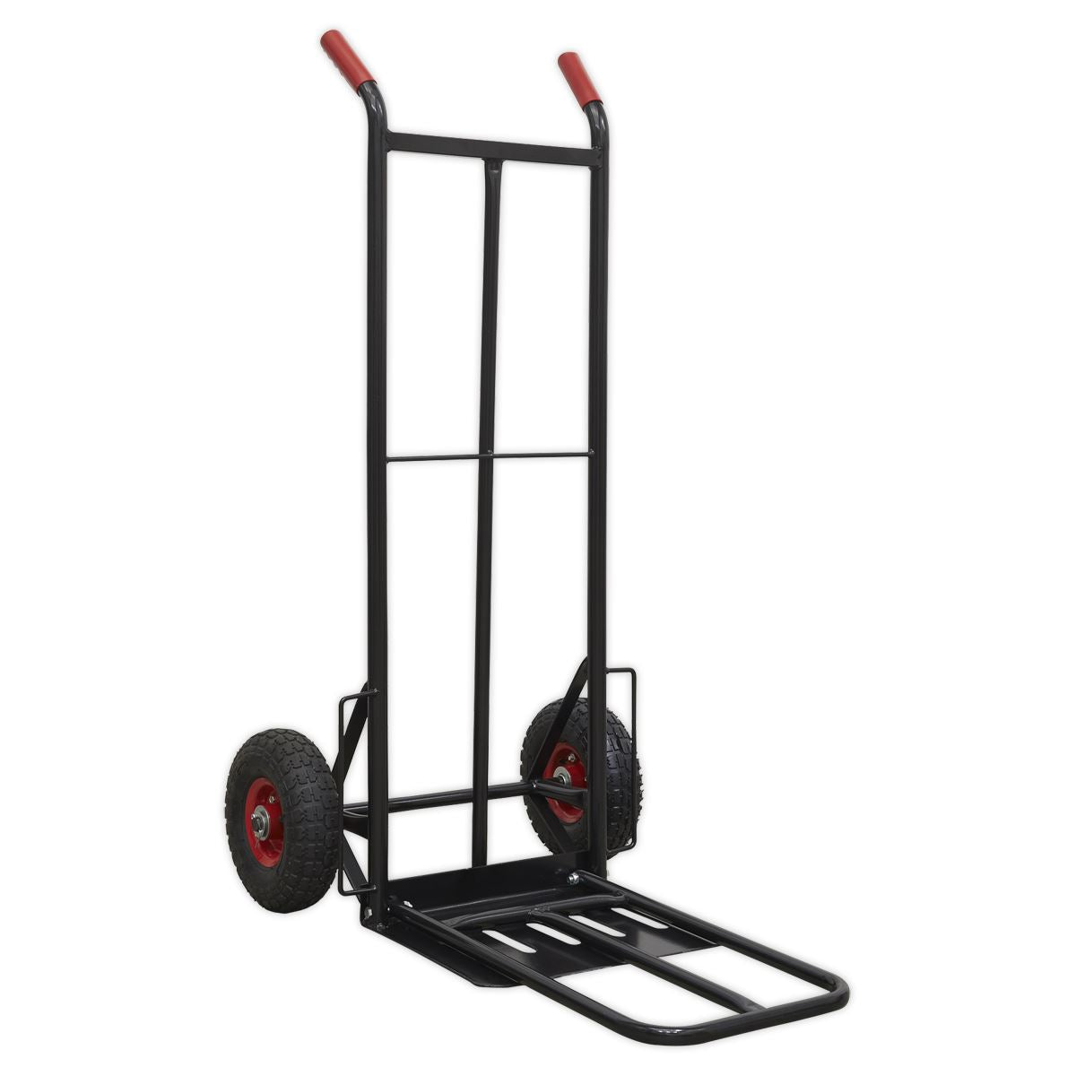 Sealey Premier Heavy-Duty Sack Truck with PU Tyres 300kg Capacity