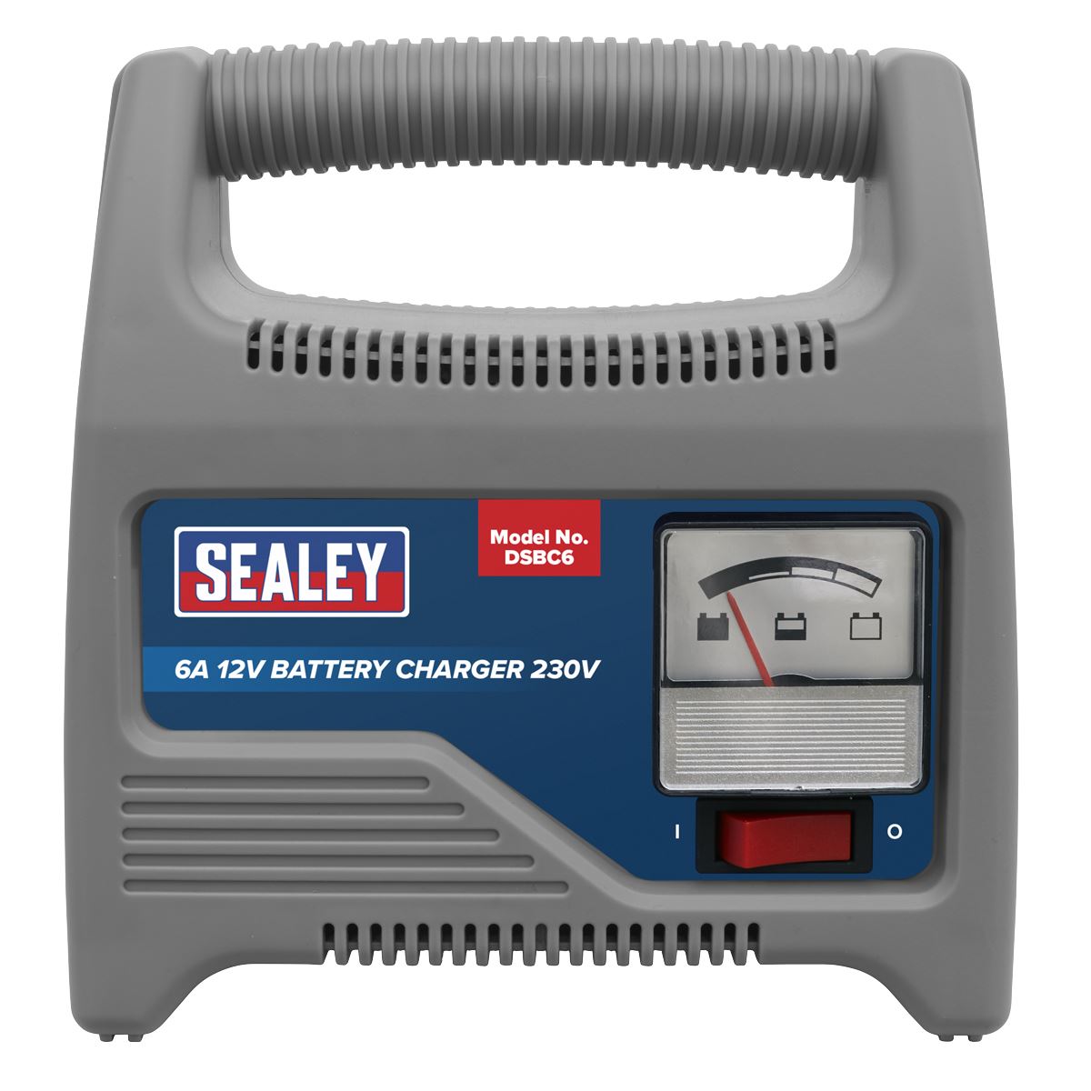 Sealey 6A 12V Battery Charger 230V