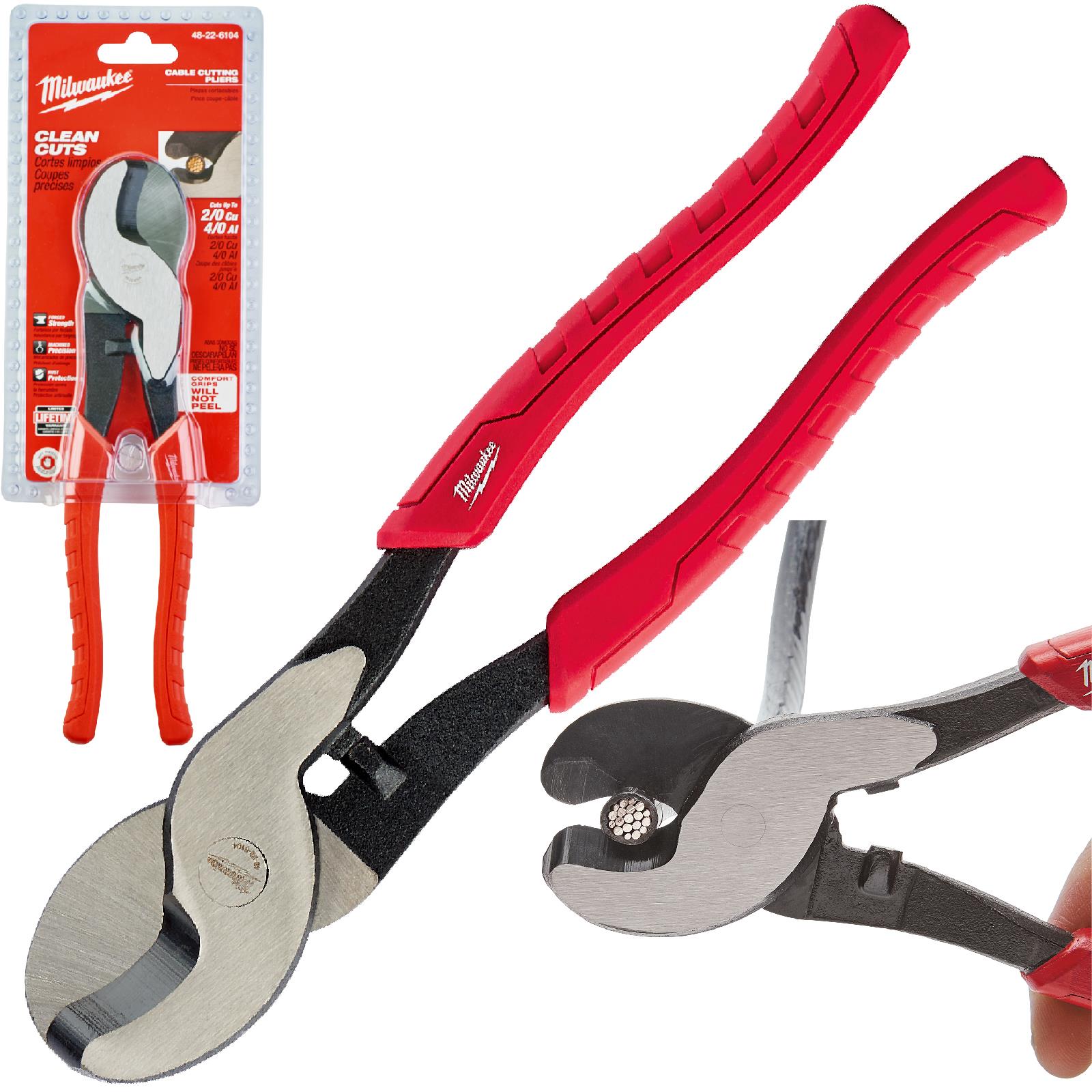 Milwaukee Cable Cutter Comfort Grips 10mm Cable Cutting Capacity