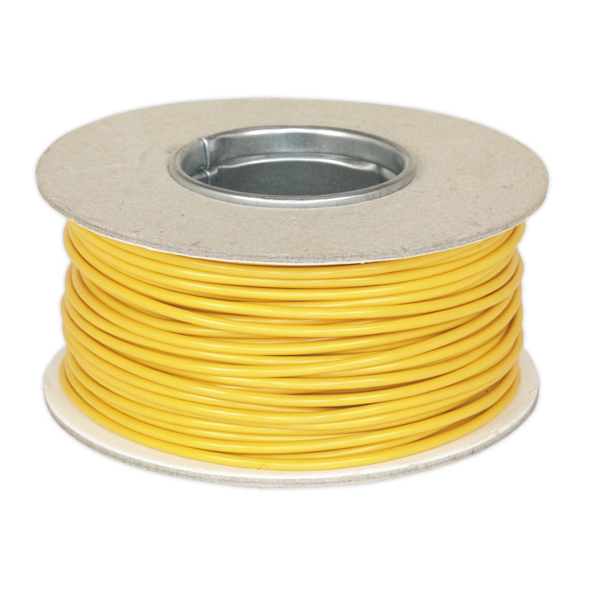 Sealey Automotive Cable Thin Wall Single 2mm² 28/0.30mm 50m Yellow