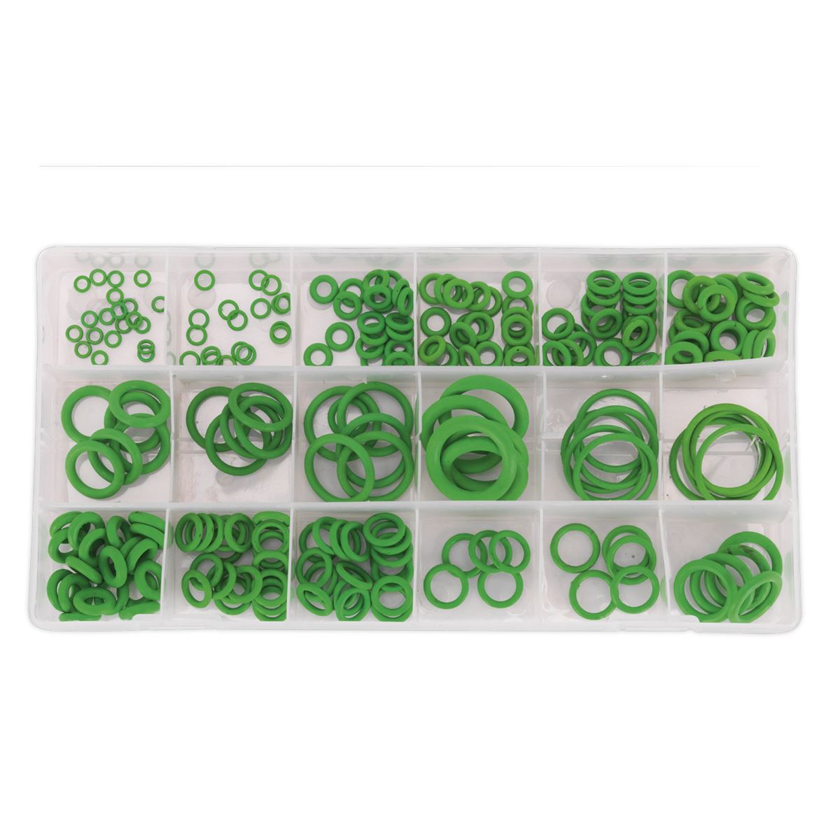 Sealey Air Conditioning Rubber O-Ring Assortment 225pc - Metric