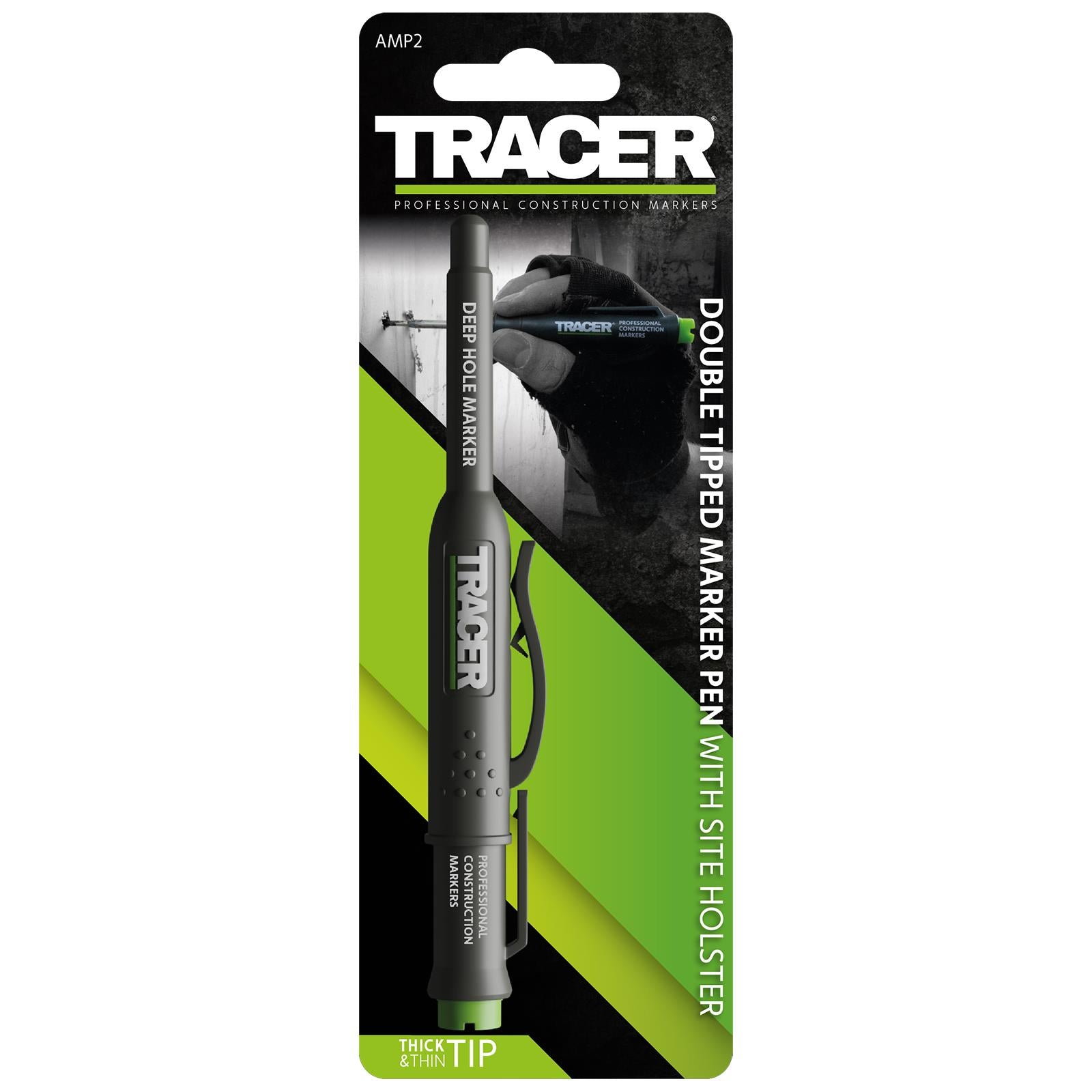 TRACER Double Tipped Marker Pen and Site Holster 50mm Depth