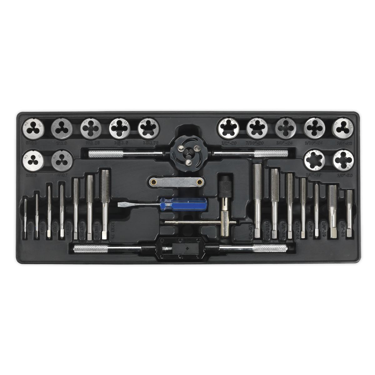 Sealey Premier Tool Tray with Tap & Die Set 33pc
