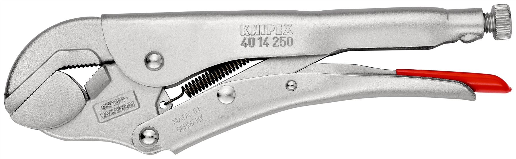 Knipex Universal Grip Locking Pliers 250mm Galvanised 40 14 250