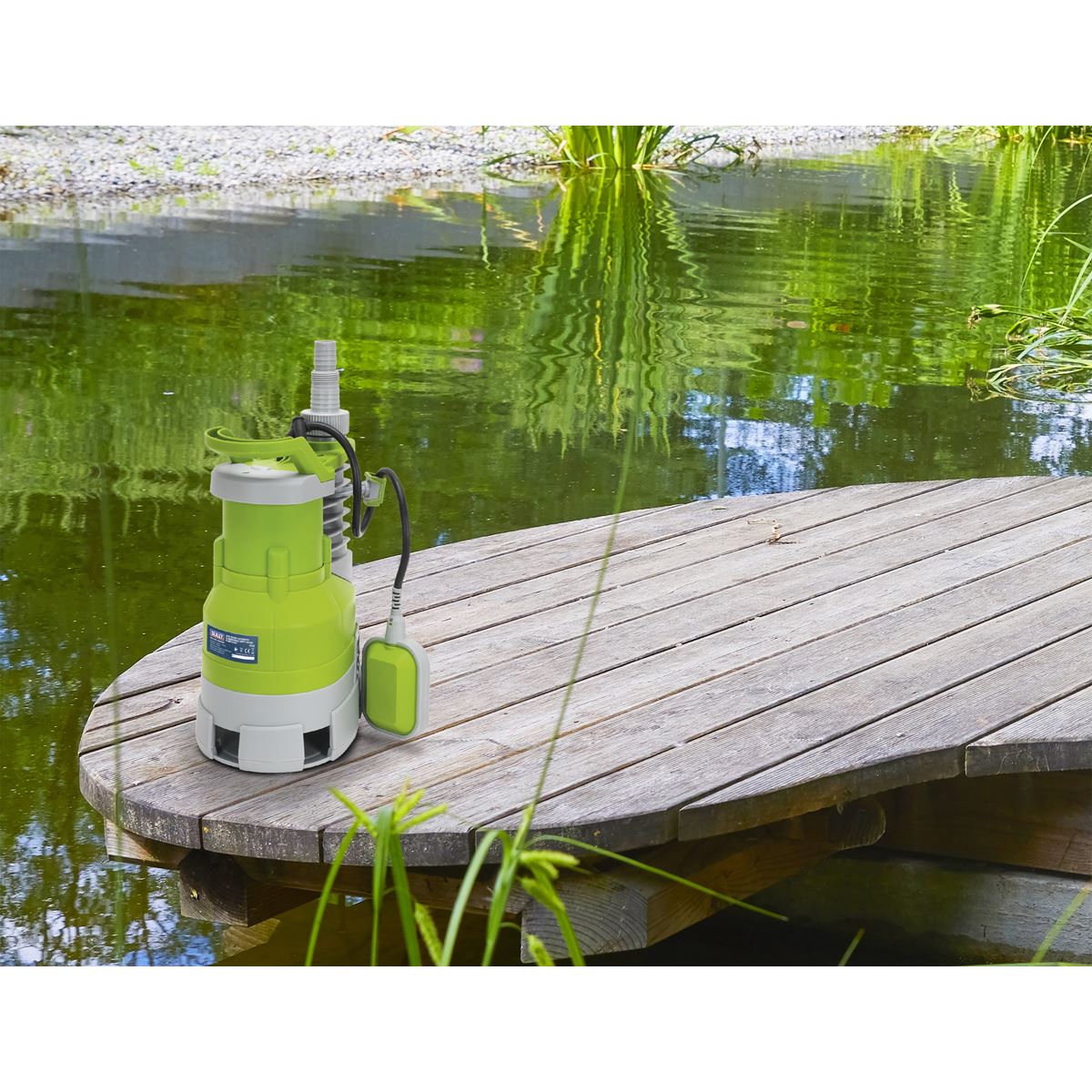 Sealey Submersible Dirty Water Pump Automatic 225L/min 230V