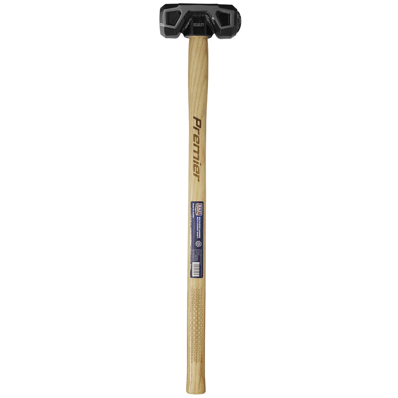 Sealey Sledge Hammer 8lb with Hickory Shaft Premier