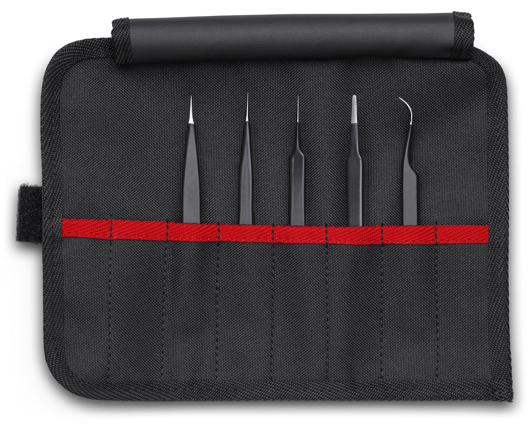 Knipex Universal Tweezers Set ESD Precision 5 Piece in Tool Roll 92 00 01 ESD