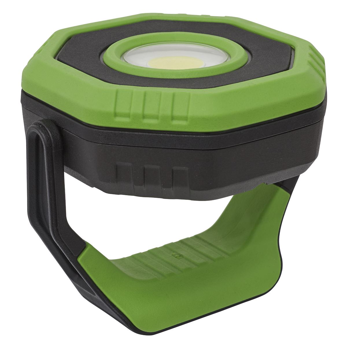Sealey Rechargeable Pocket Floodlight with Magnet 360° 14W COB LED - Green