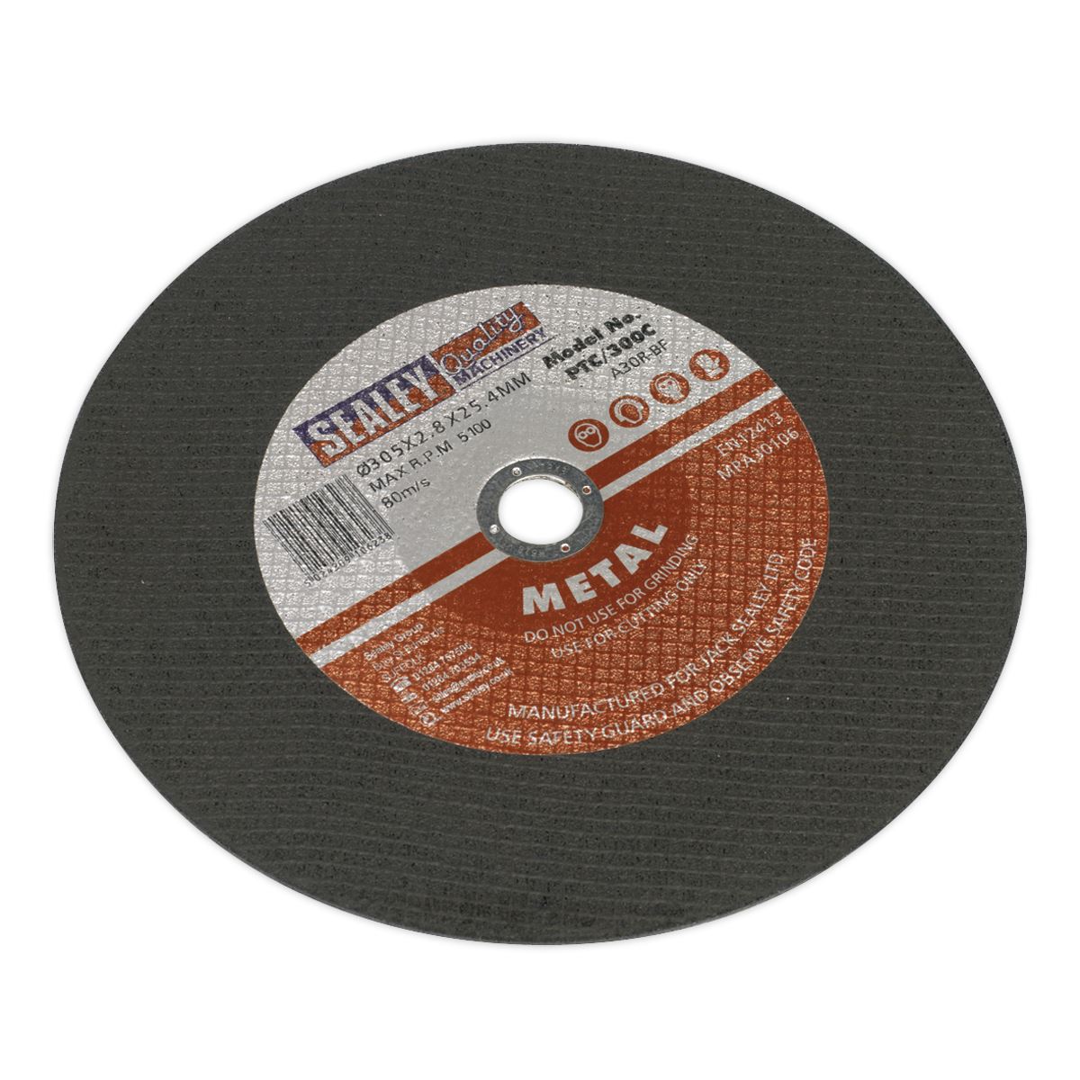 Sealey Cutting Disc Ø305 x 2.8mm 25.4mm Bore