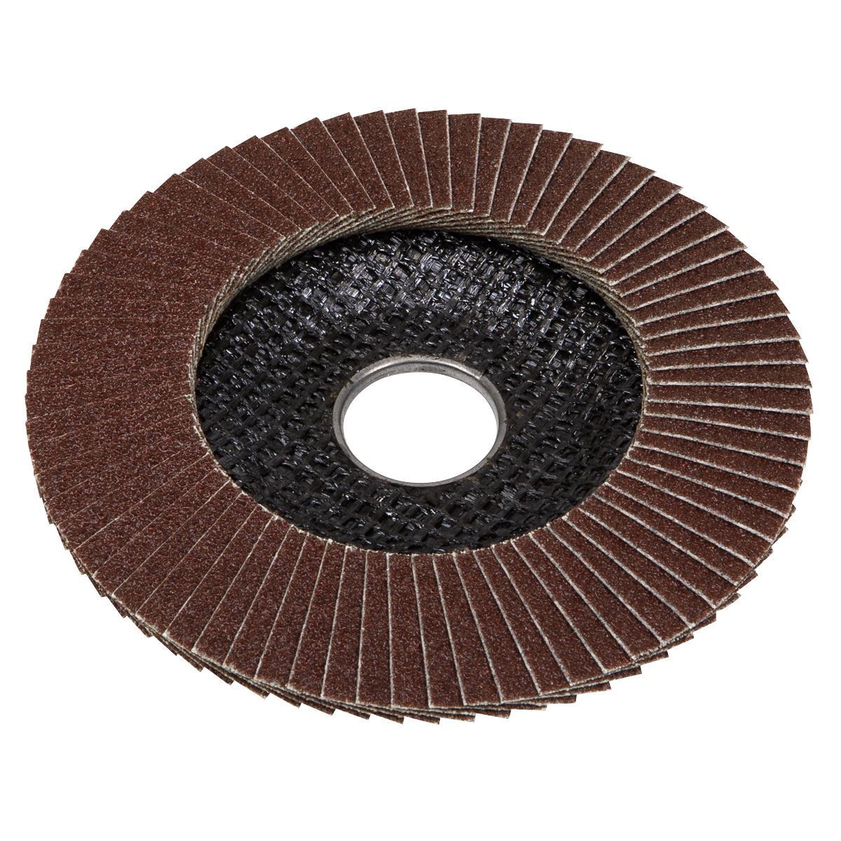 Sealey Flap Disc Aluminium Oxide Ø100mm Ø16mm Bore 60Grit