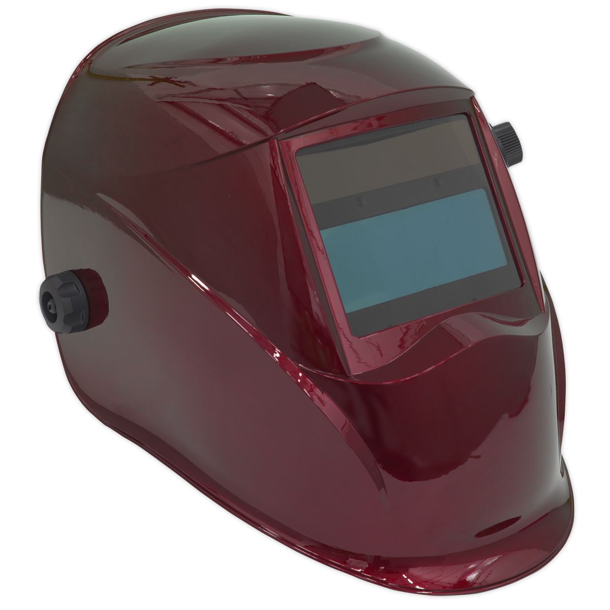 Sealey Welding Helmet Auto Darkening - Shade 9-13 - Red