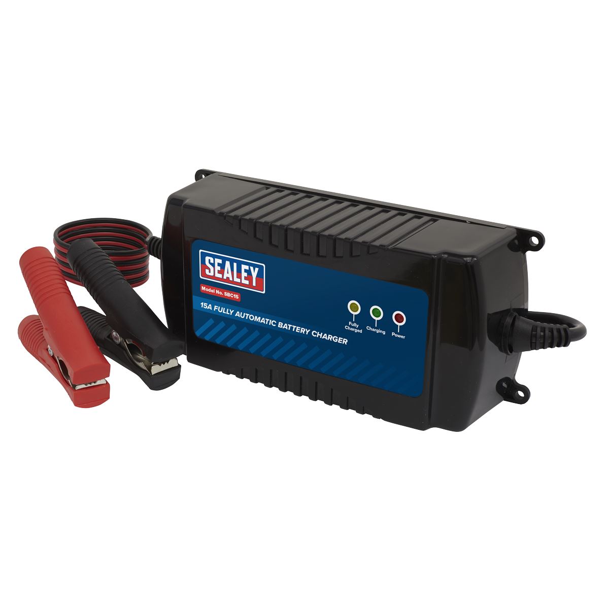 Sealey Battery Maintainer Charger 12V 15A Fully Automatic