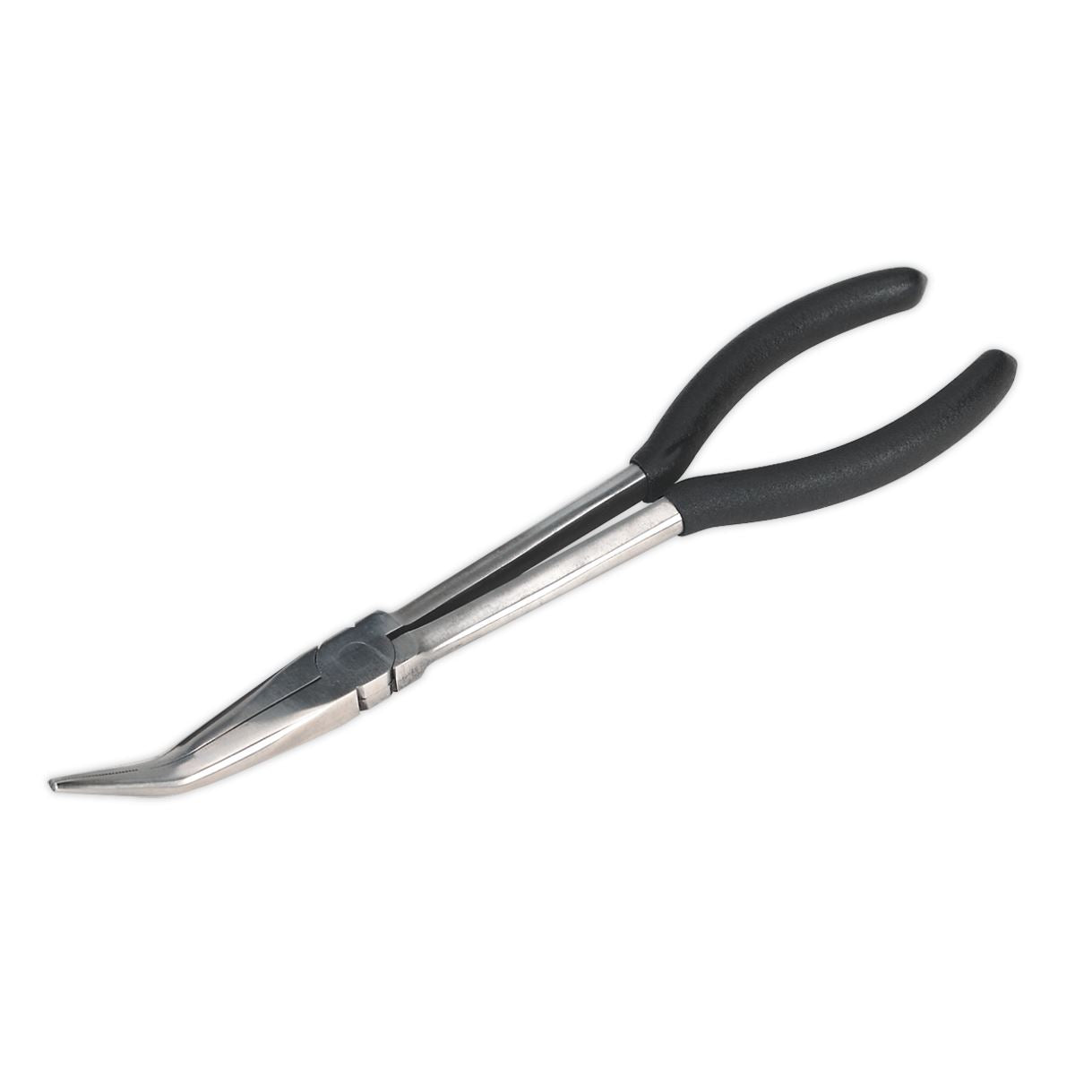 Siegen by Sealey Needle Nose Pliers 275mm 45° Angle Nose