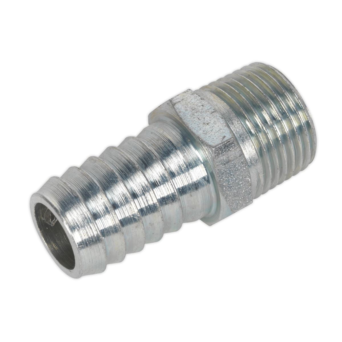 PCL Screwed Tailpiece Male 3/8"BSPT - 1/2" Hose Pack of 5