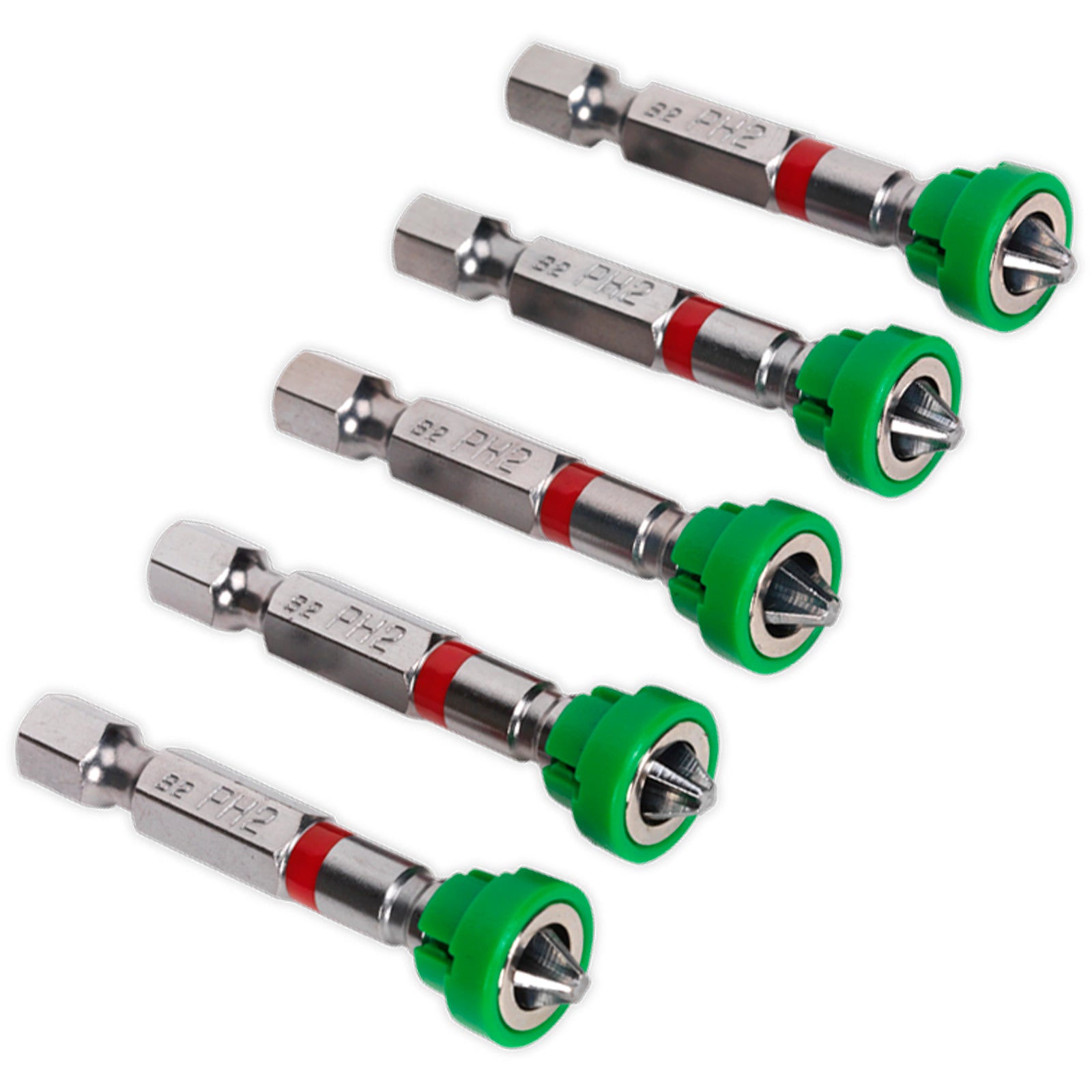 Sealey 5 Pack Power Tool Screwdriver Bits S2 Steel with Magnetic Holder