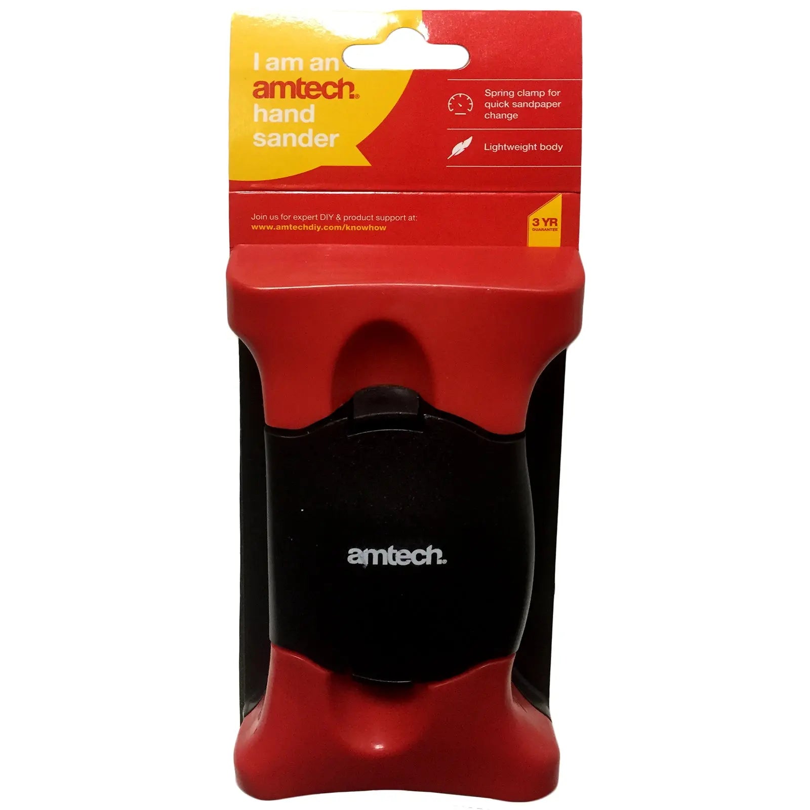 Amtech 160 x 85mm Hand Palm Sander 