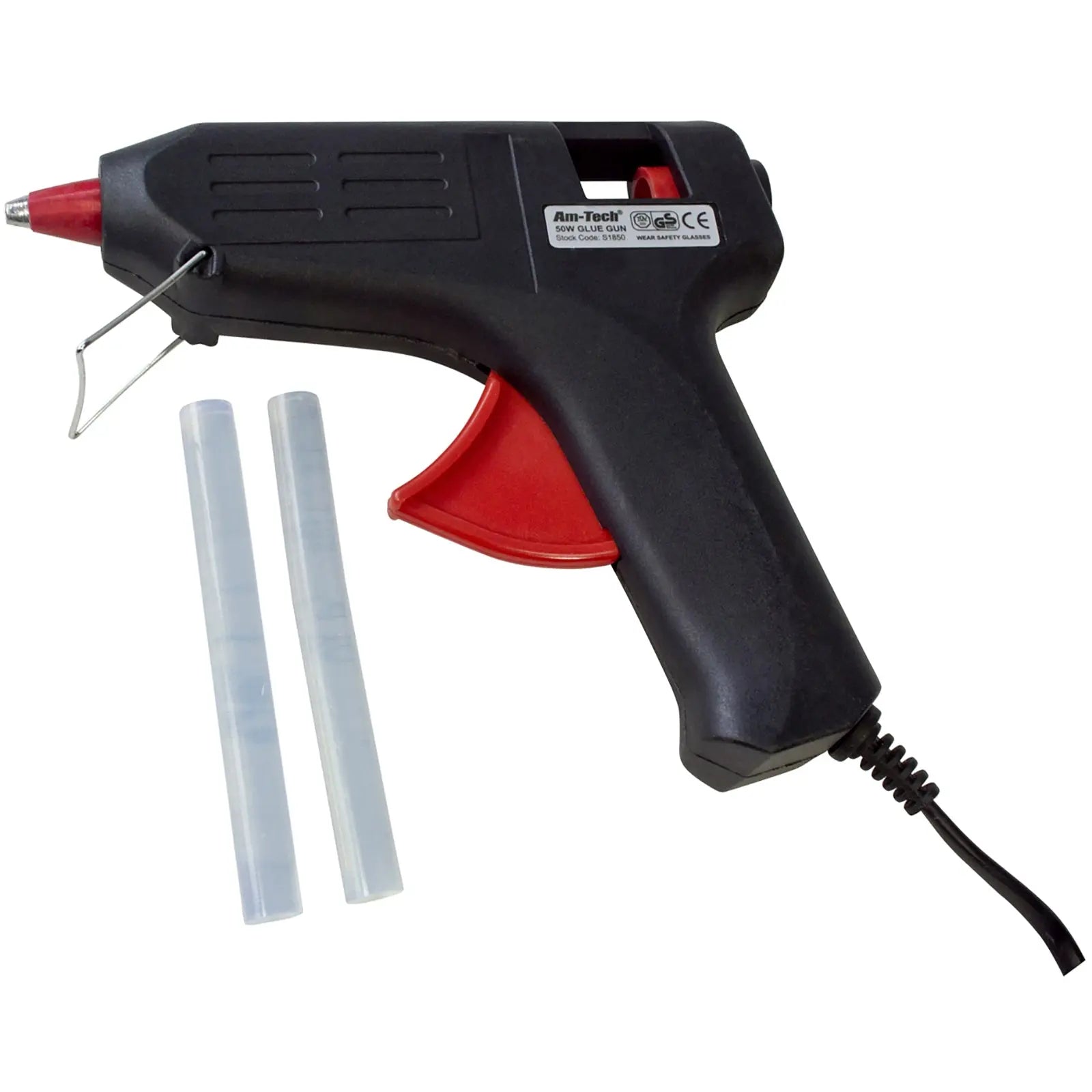 Amtech 50w Glue Gun with 2 Glue Sticks 