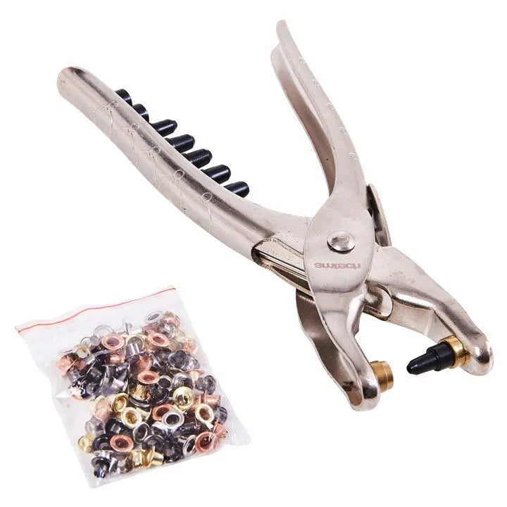 Amtech Interchangeable Hole Punch And Eyelet Pliers 