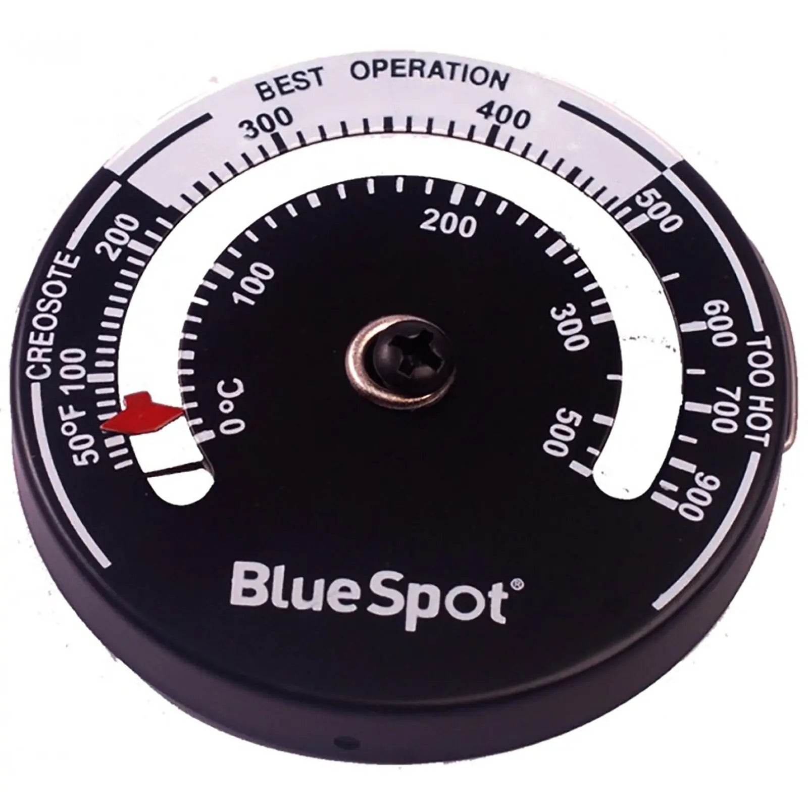 BlueSpot Magnetic Stove Pipe Thermometer for Wood Log Burner 