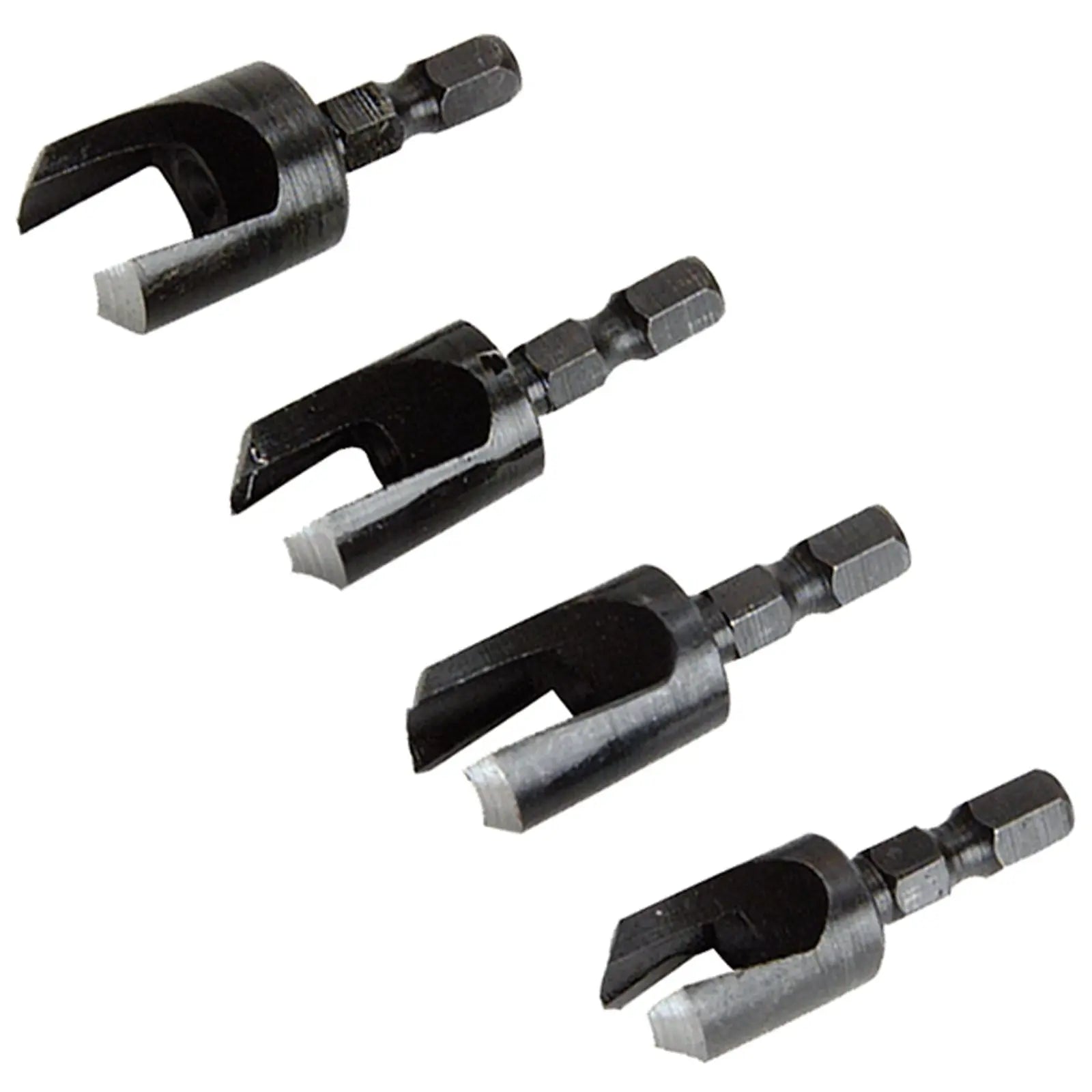 Faithfull 4 Pack Plug Cutter Set No 6 - No 12 