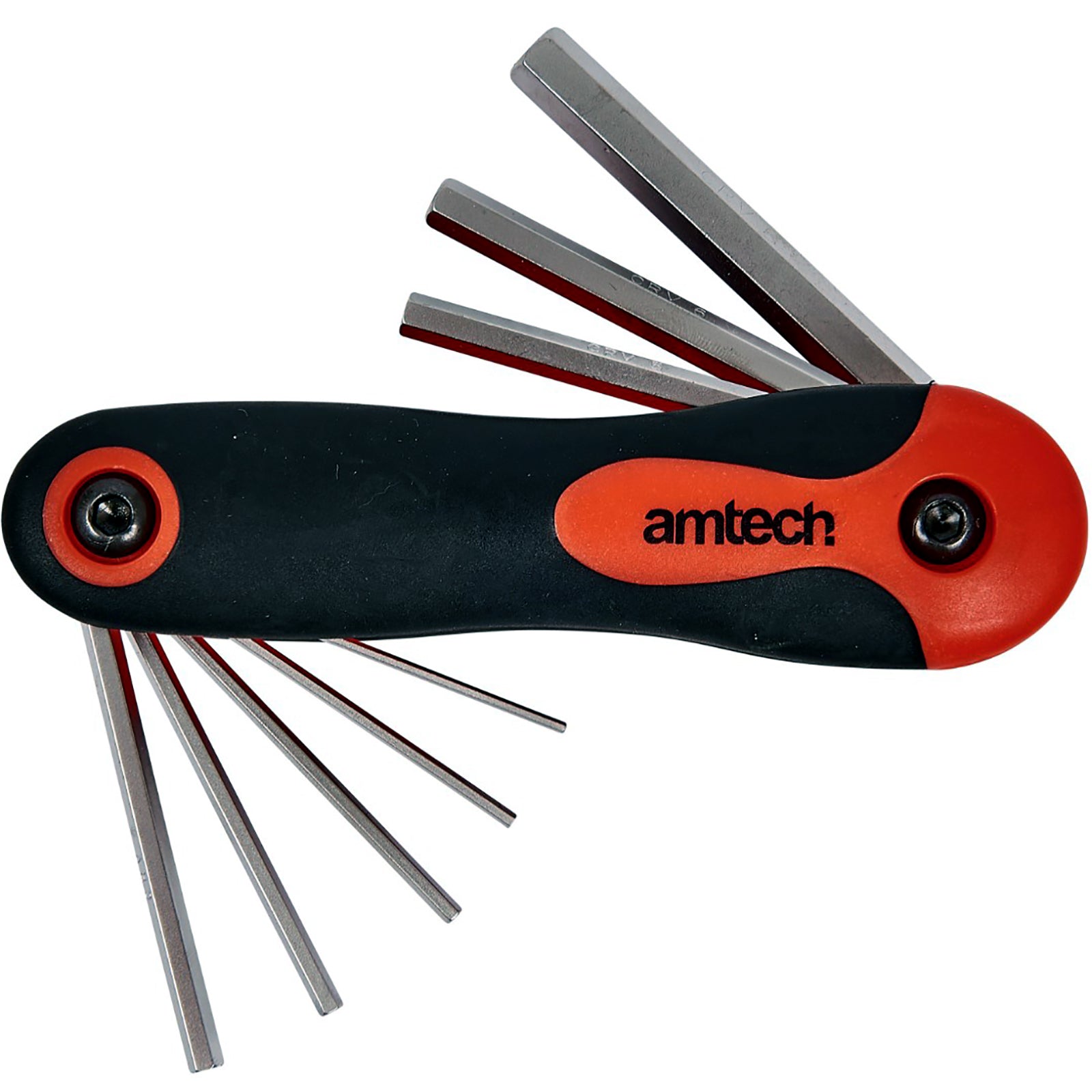 Amtech 8 Piece Folding Hex Key Set 1.5-8mm