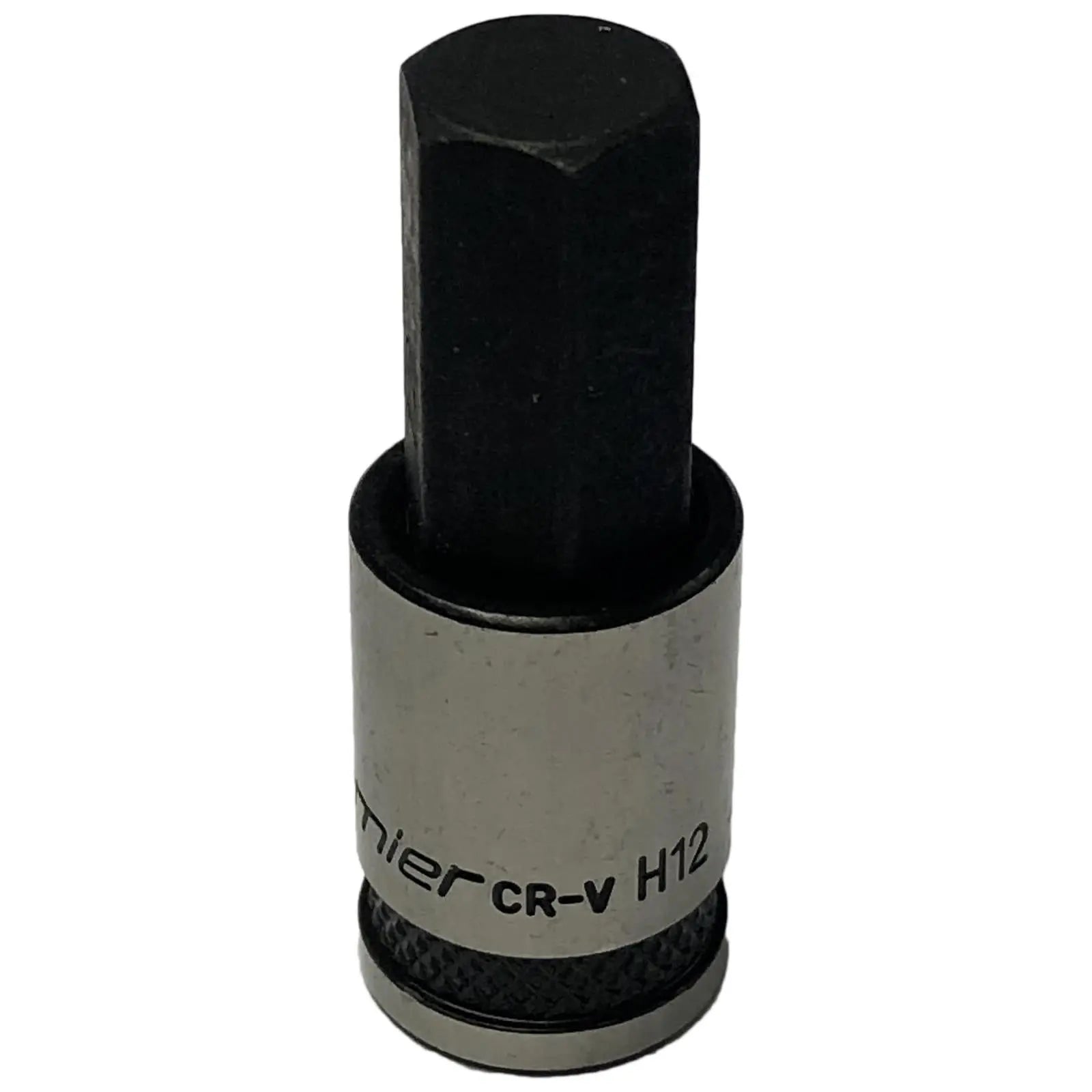 Sealey Hex Key Socket Bit 3/8" Drive Premier Black 12mm 
