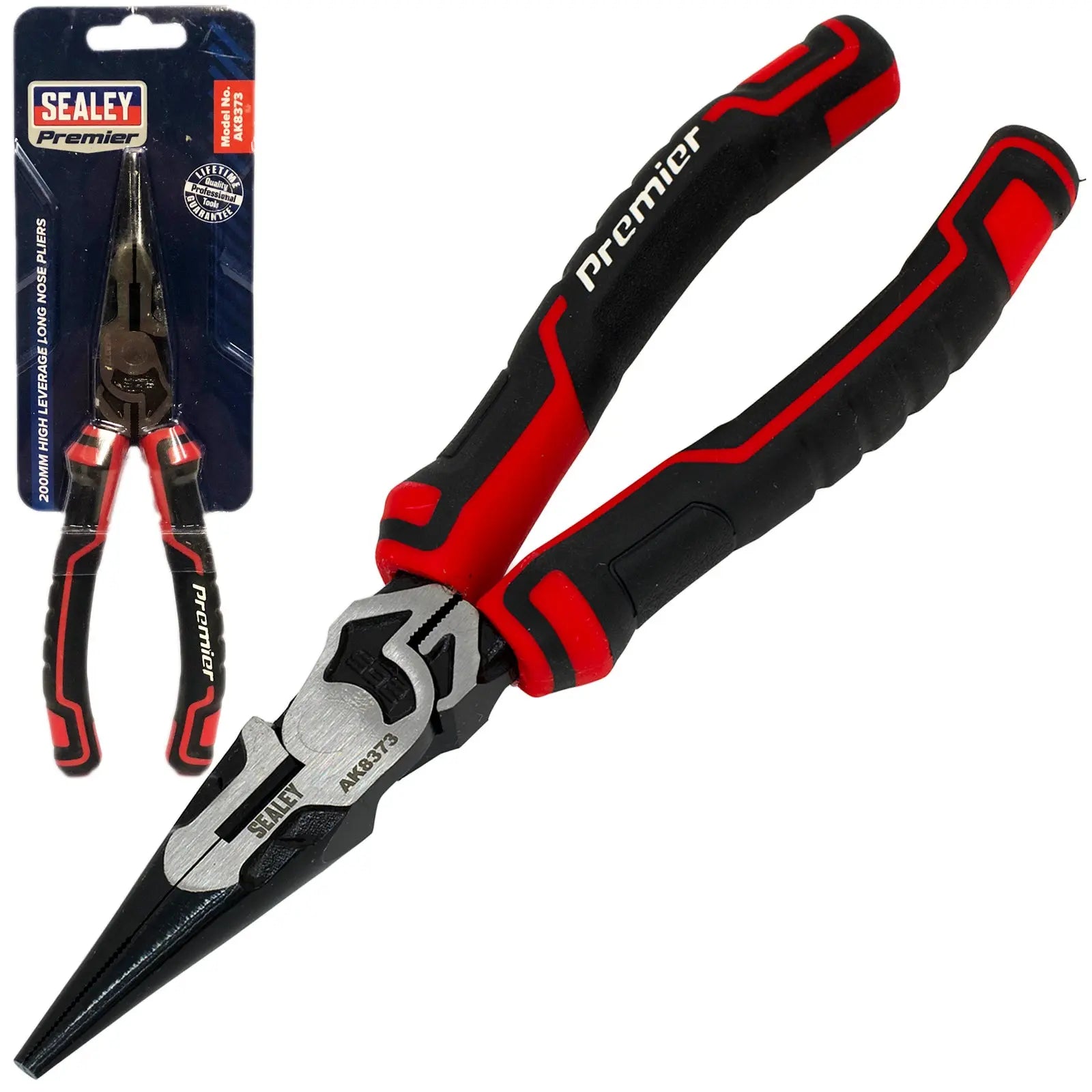 Sealey Premier High Leverage Pliers Comfort Grip Handles 