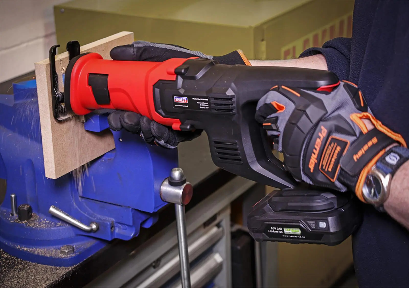Sealey Reciprocating Saw 20V Cordless Body Only 