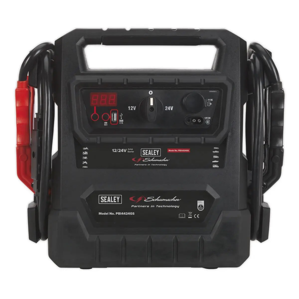 Sealey Schumacher Schumacher® RoadStart® Emergency Jump Starter 12/24V 4600 Peak Amps - DEKRA Approved 