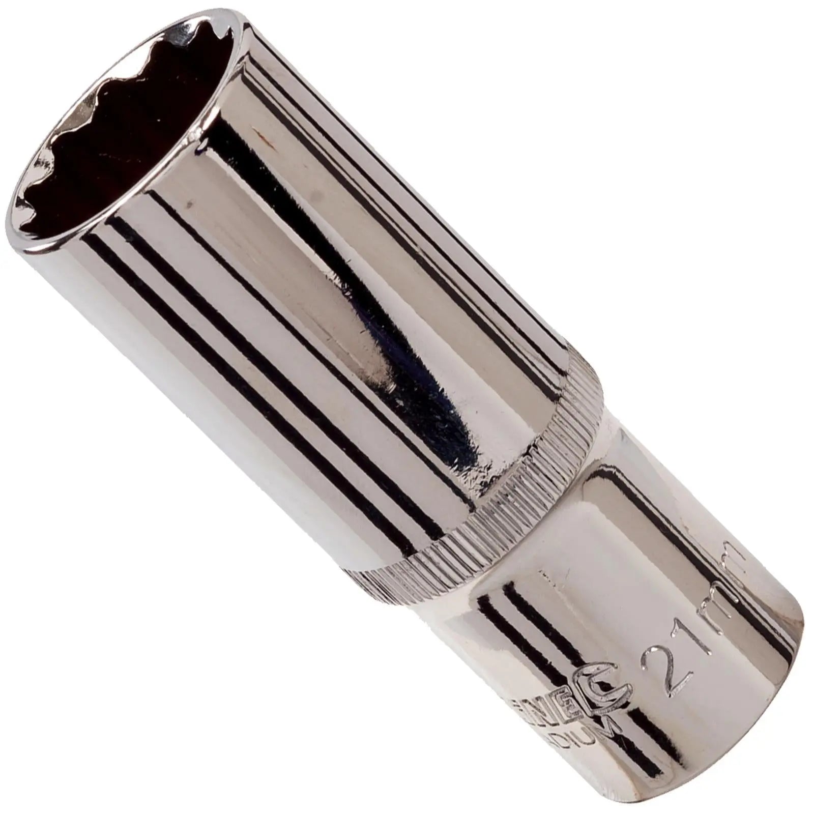 Silverline 1/2" Drive 21mm 12 Point Metric Deep Socket 